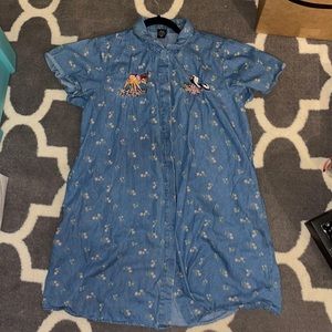 Her Universe Blue Floral Dress